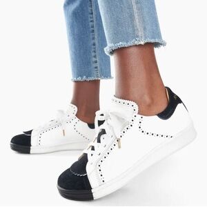 The Office of Angela Scott Women's The Elliott Brogue Kiltie Sneaker 8.5 9 39.5